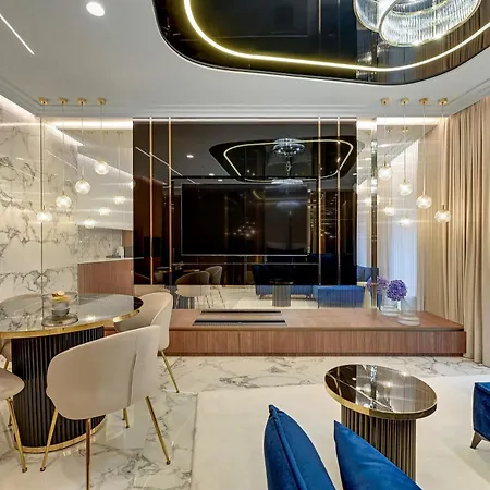High Granaria Champagne & Marble By Downtown Apartment Danzig